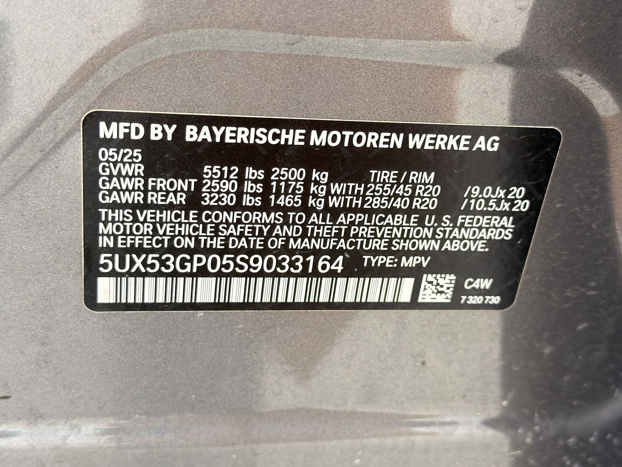 Used 2025 BMW X3 xDrive30i w/ Premium Package AWD/4WD image 16
