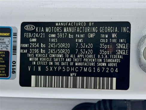 Used 2021 Kia Telluride SX w/ SX Prestige Package AWD/4WD image 34