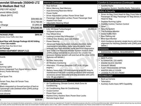 Used 2023 Chevrolet Silverado 2500 LTZ w/ Safety Package image 27