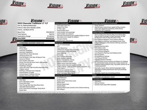 Used 2023 Chevrolet TrailBlazer LT image 37