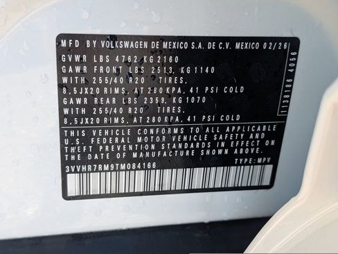 New 2026 Volkswagen Tiguan SE R-Line FWD image 29