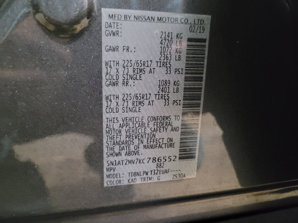 Used 2019 Nissan Rogue S w/ Special Edition Package AWD/4WD image 33