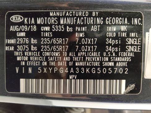 Used 2019 Kia Sorento FWD image 33