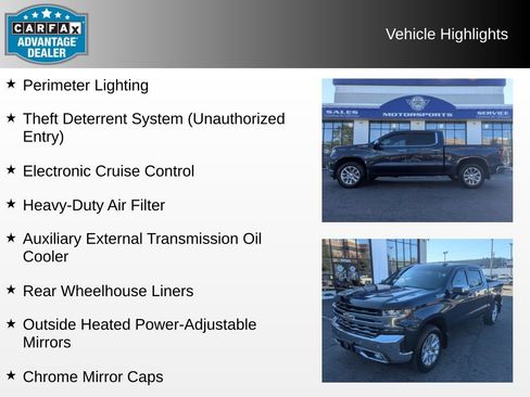 Used 2021 Chevrolet Silverado 1500 LTZ w/ Z71 Off-Road Package AWD/4WD image 20