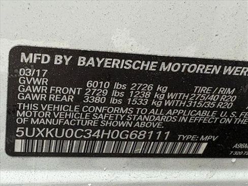 Used 2017 BMW X6 sDrive35i image 24