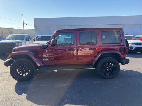 Used 2021 Jeep Wrangler Unlimited Sahara 4xe w/ Cold Weather Group image 4