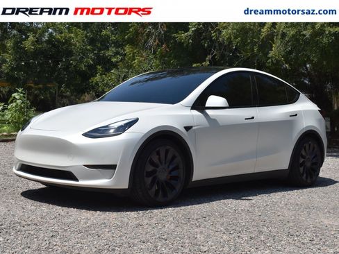 Used 2021 Tesla Model Y Performance AWD/4WD image 1