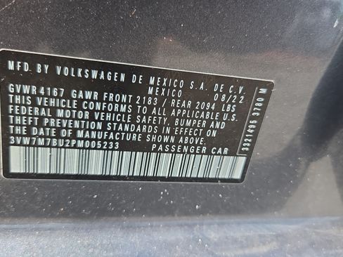 Used 2023 Volkswagen Jetta SE w/ Panoramic Sunroof Package FWD image 17