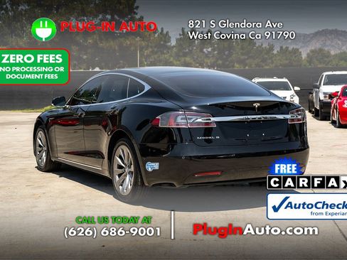 Used 2018 Tesla Model S 75D AWD/4WD image 2