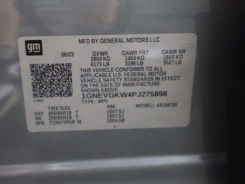 Used 2023 Chevrolet Traverse LT w/ LPO, Floor Liner Package AWD/4WD image 56