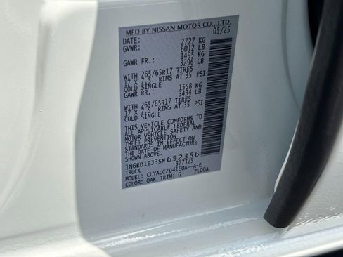 New 2025 Nissan Frontier SV w/ SV Convenience Package image 21