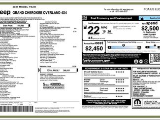 Used 2024 Jeep Grand Cherokee Overland w/ Adv Protech Group III AWD/4WD video 2