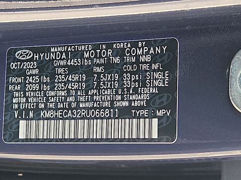 Used 2024 Hyundai Kona Limited AWD/4WD image 27