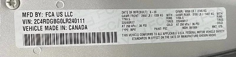 Used 2020 Dodge Grand Caravan SE FWD image 23