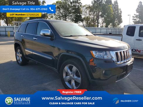 Used 2012 Jeep Grand Cherokee Overland AWD/4WD image 5