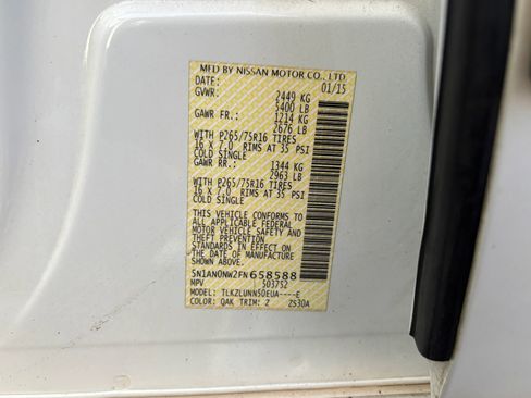 Used 2015 Nissan Xterra PRO-4X image 12