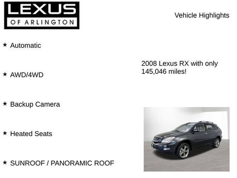 Used 2008 Lexus RX 350 AWD image 7