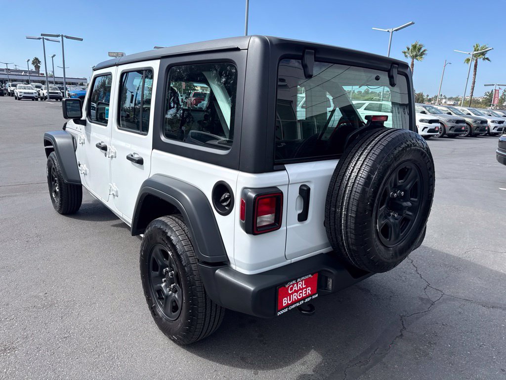 Certified 2025 Jeep Wrangler Unlimited Sport AWD/4WD image 5