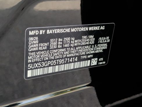 New 2026 BMW X3 xDrive30i w/ M Sport Package AWD/4WD image 42