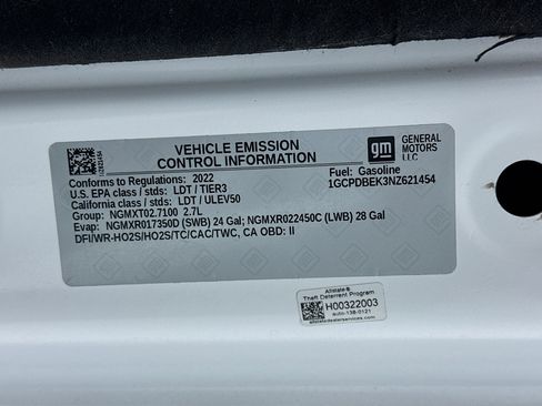 Used 2022 Chevrolet Silverado 1500 Custom image 20