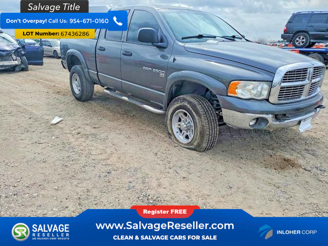Used 2004 Dodge Ram 2500 Truck SLT w/ Trailer Tow Group AWD/4WD image 5