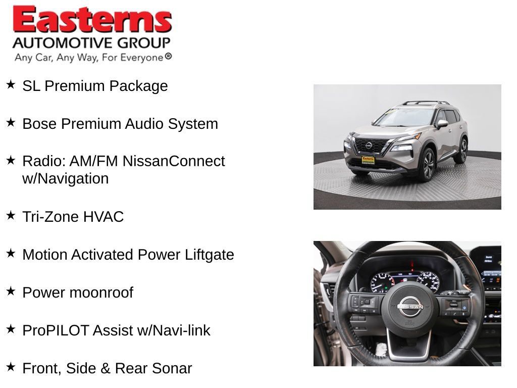 Used 2023 Nissan Rogue SL w/ SL Premium Package AWD/4WD image 13