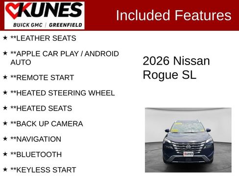 Used 2026 Nissan Rogue SL AWD/4WD image 2
