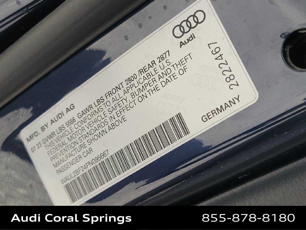 Certified 2023 Audi A6 Premium Plus w/ Premium Plus Package AWD/4WD image 29