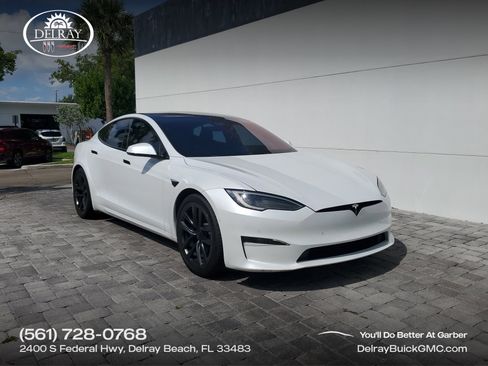 Used 2022 Tesla Model S Plaid AWD/4WD image 1