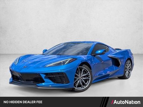 Used 2024 Chevrolet Corvette Stingray Preferred Cpe w/ Z51 Performance Package RWD image 1