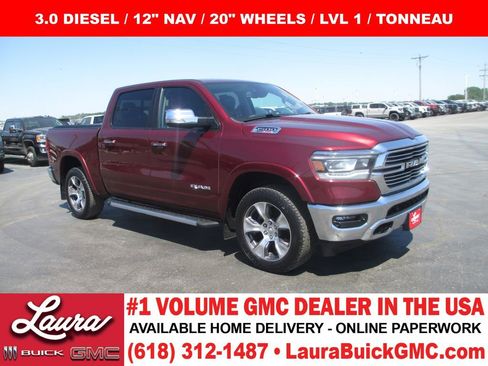 Used 2020 RAM 1500 Laramie AWD/4WD image 1