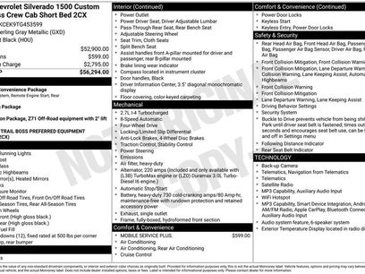 New 2026 Chevrolet Silverado 1500 Custom Trail Boss