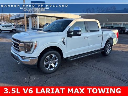 Used 2021 Ford F150 Lariat w/ Equipment Group 502A High image 1