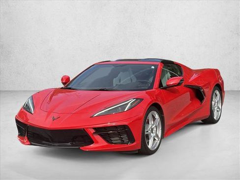 Used 2021 Chevrolet Corvette Stingray Coupe w/ Engine Appearance Package RWD image 19