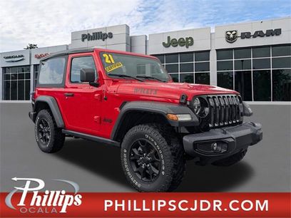 Certified 2021 Jeep Wrangler Willys