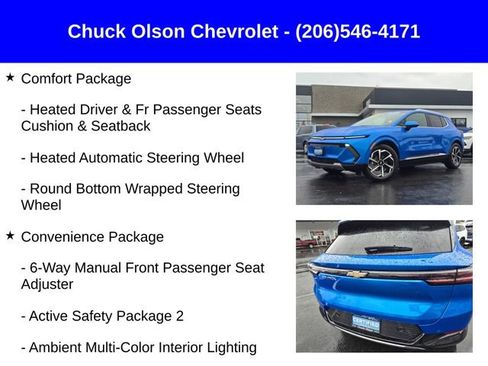 Certified 2025 Chevrolet Equinox EV LT w/ Convenience Package image 8