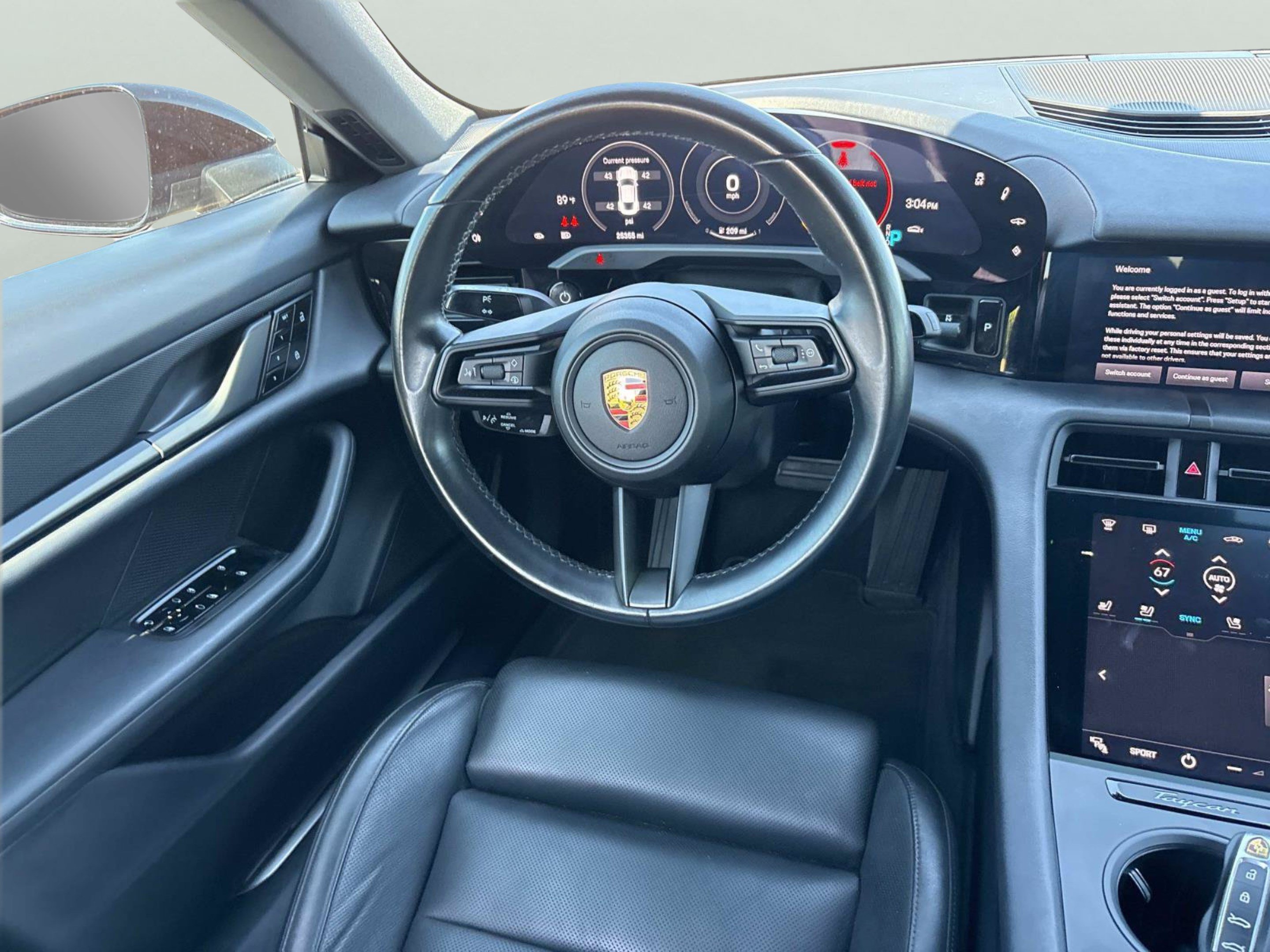 Used 2021 Porsche Taycan 4S AWD/4WD image 9