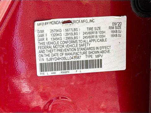 Used 2020 Acura MDX SH-AWD image 35