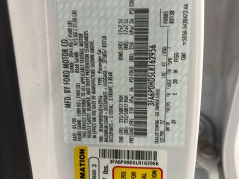 Used 2020 Ford Fusion SE FWD image 55