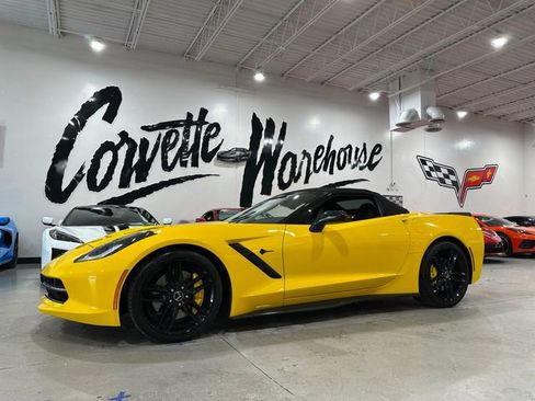 Used 2014 Chevrolet Corvette Stingray Convertible w/ 2LT Preferred Equipment Group RWD image 1