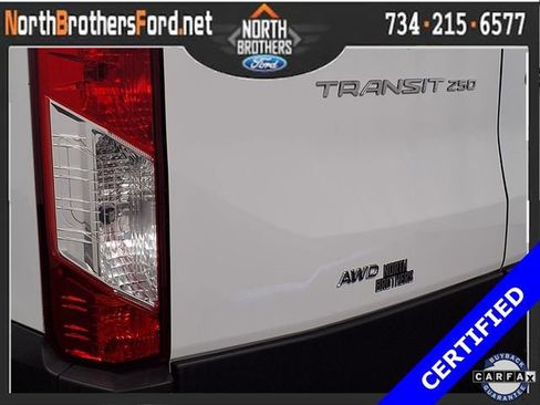 Certified 2023 Ford Transit 250 Low Roof AWD w/ Exterior Upgrade Package image 26
