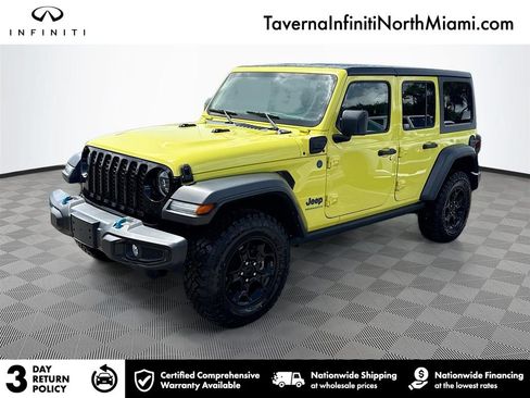 Used 2023 Jeep Wrangler Unlimited w/ Cold Weather Group AWD/4WD image 1
