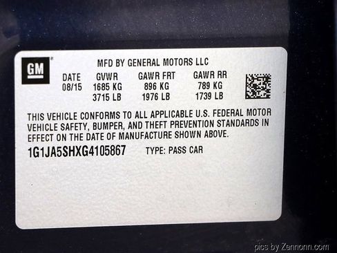 Used 2016 Chevrolet Sonic LS image 28