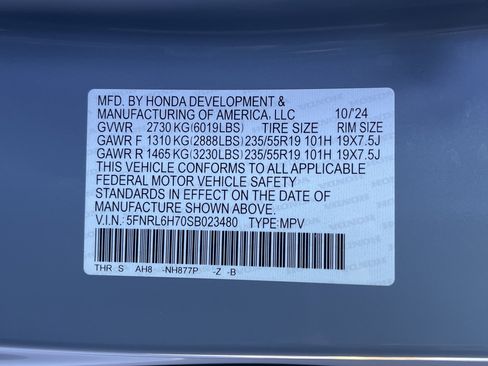 Certified 2025 Honda Odyssey Sport-L image 36