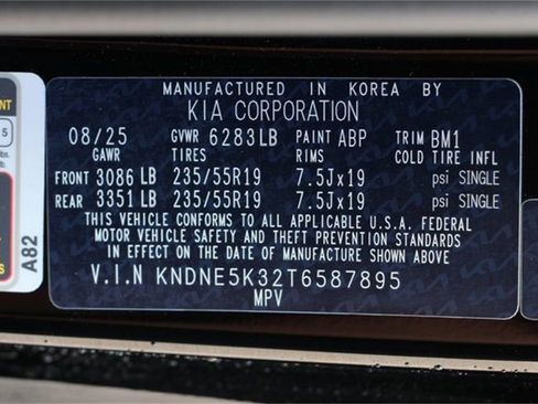 New 2026 Kia Carnival SX Prestige image 23