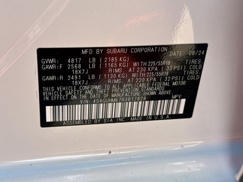 Used 2024 Subaru Crosstrek 2.5i Limited w/ Popular Package #3A image 41