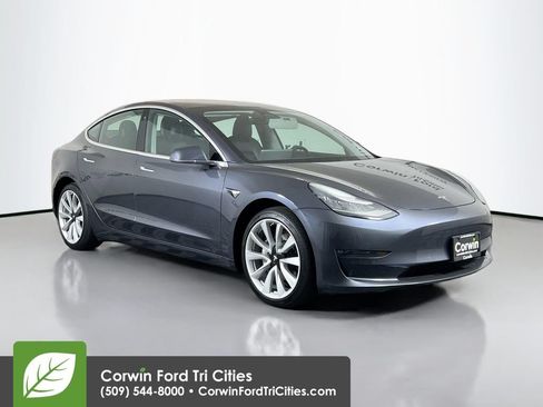 Used 2018 Tesla Model 3 Long Range AWD/4WD image 1