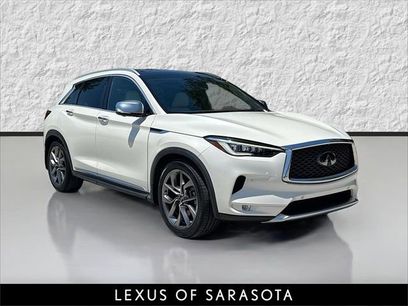 Used 2021 INFINITI QX50 Autograph w/ Premium White Leather Package