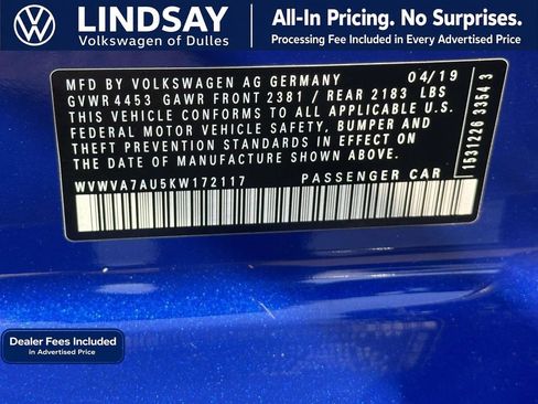 Used 2019 Volkswagen Golf R 4-Door AWD/4WD image 26