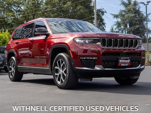 Used 2023 Jeep Grand Cherokee L Limited w/ Trailer Tow Group (B) AWD/4WD image 2